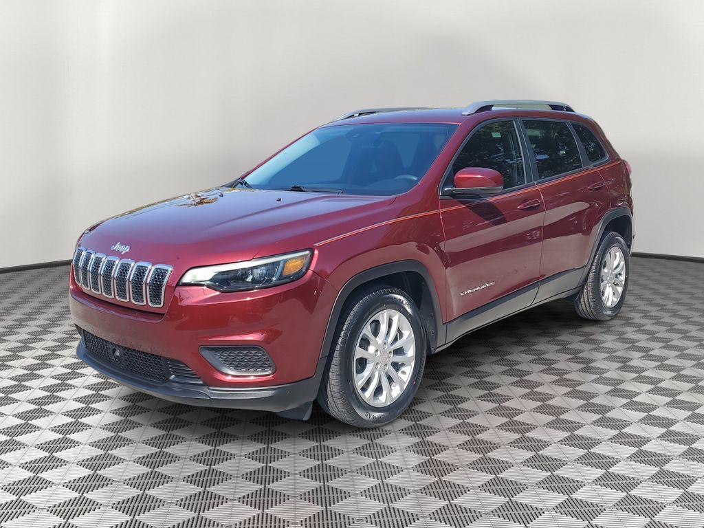 used 2021 Jeep Cherokee car, priced at $16,900