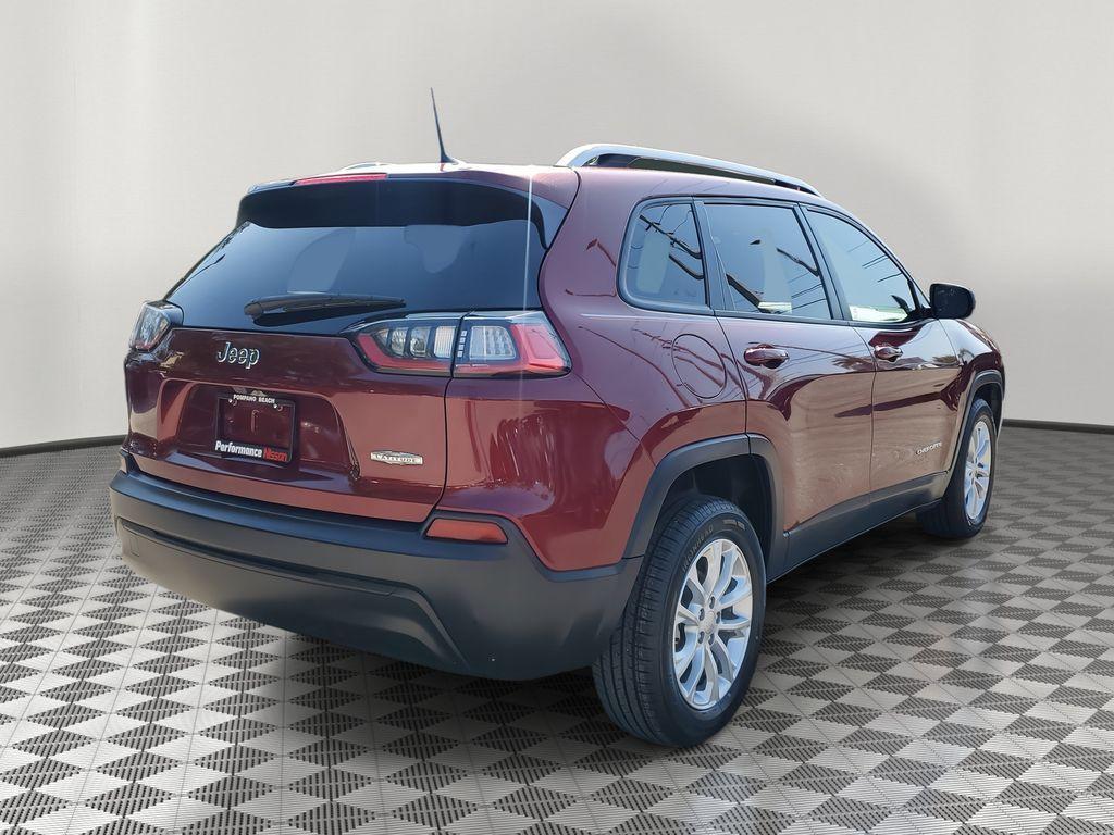 used 2021 Jeep Cherokee car, priced at $16,900