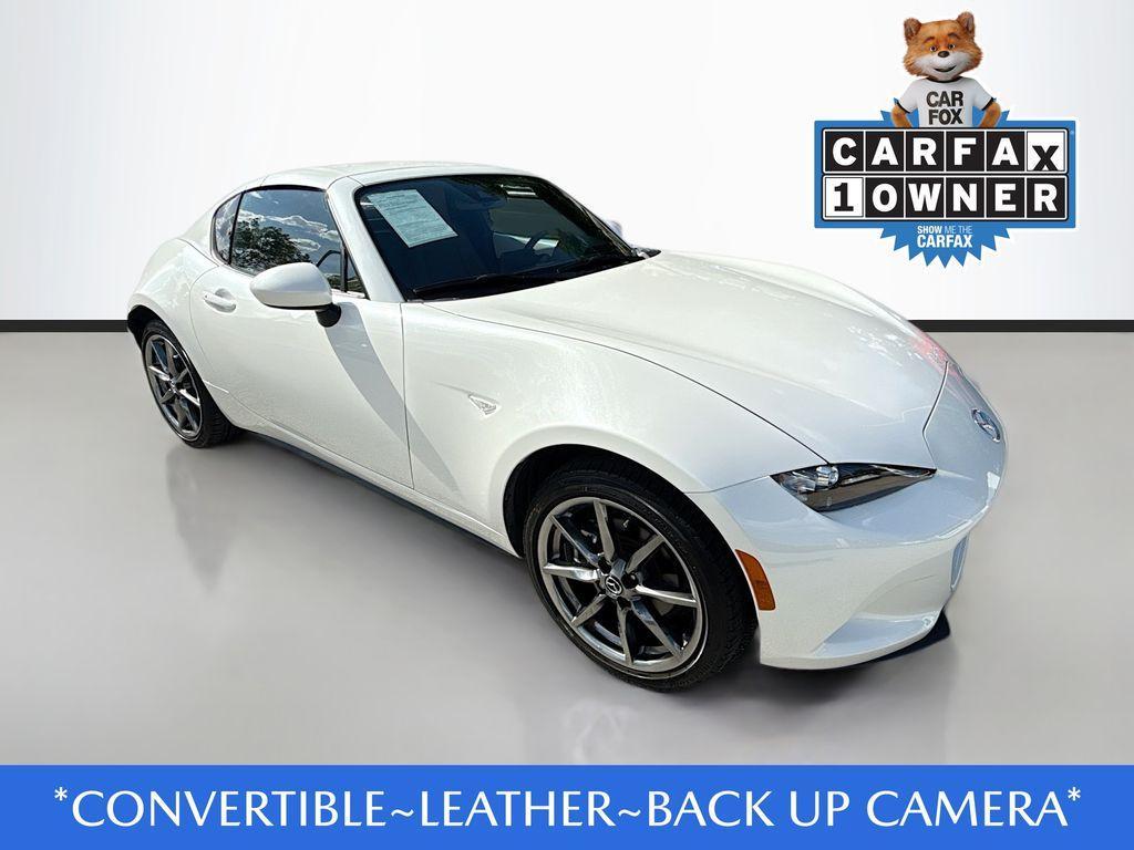 used 2023 Mazda MX-5 Miata RF car, priced at $25,500