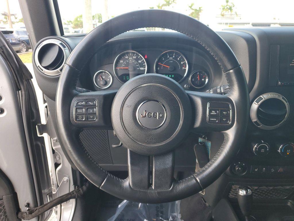 used 2016 Jeep Wrangler Unlimited car, priced at $23,500
