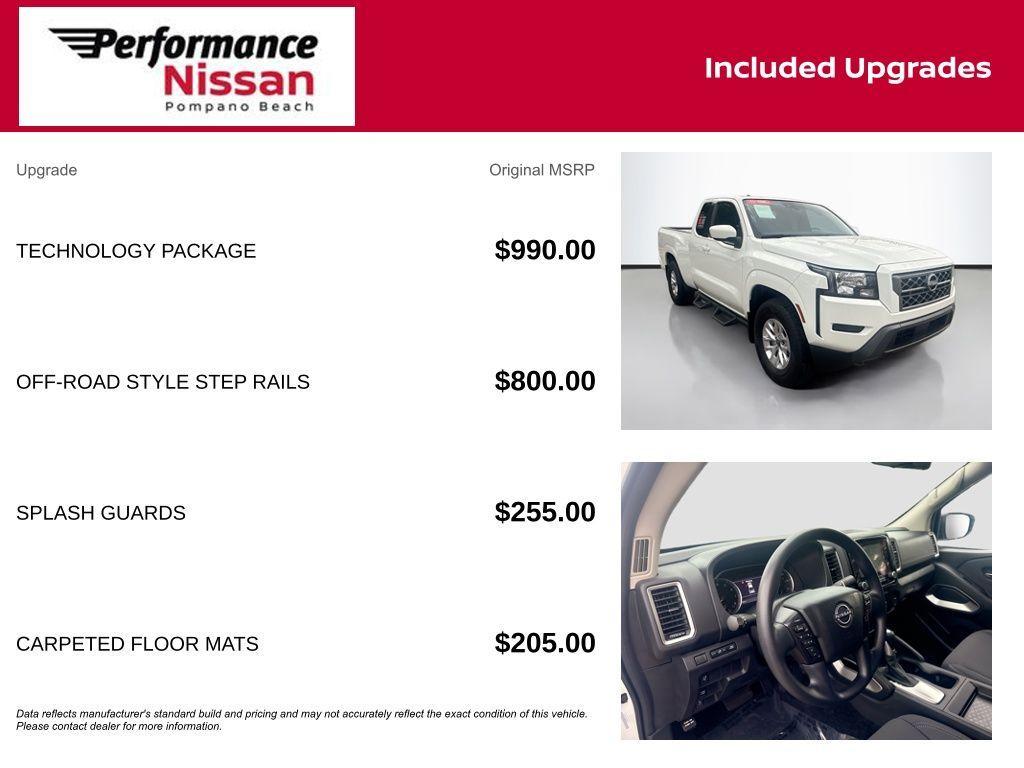 used 2024 Nissan Frontier car, priced at $28,000
