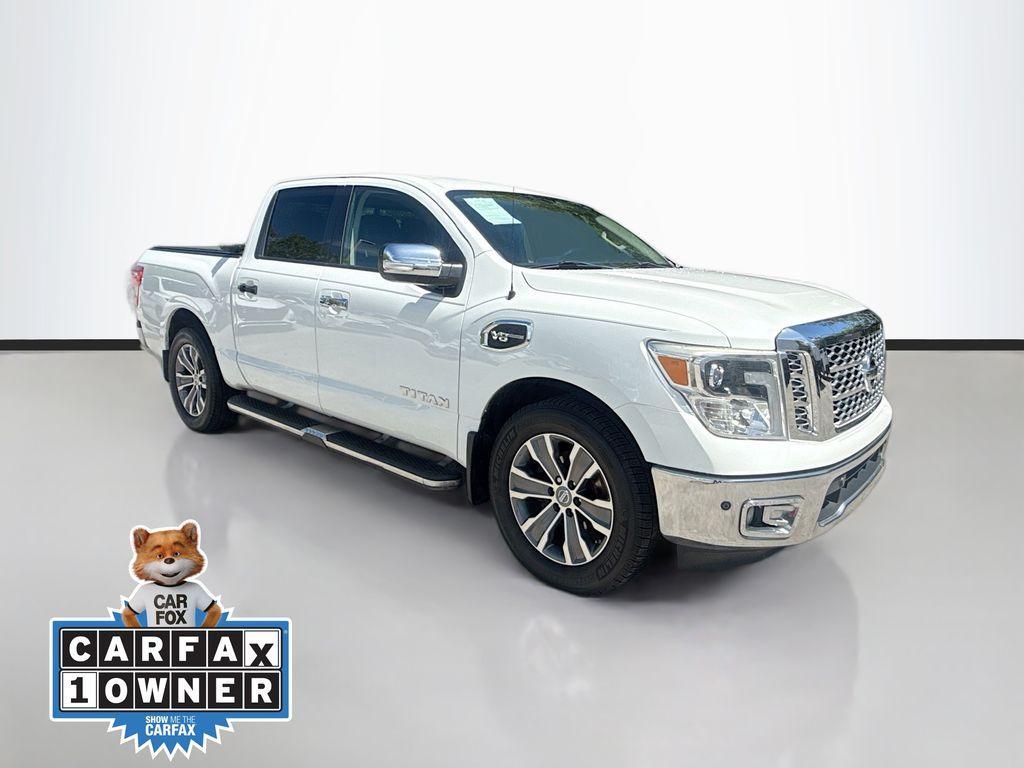used 2017 Nissan Titan car, priced at $21,900