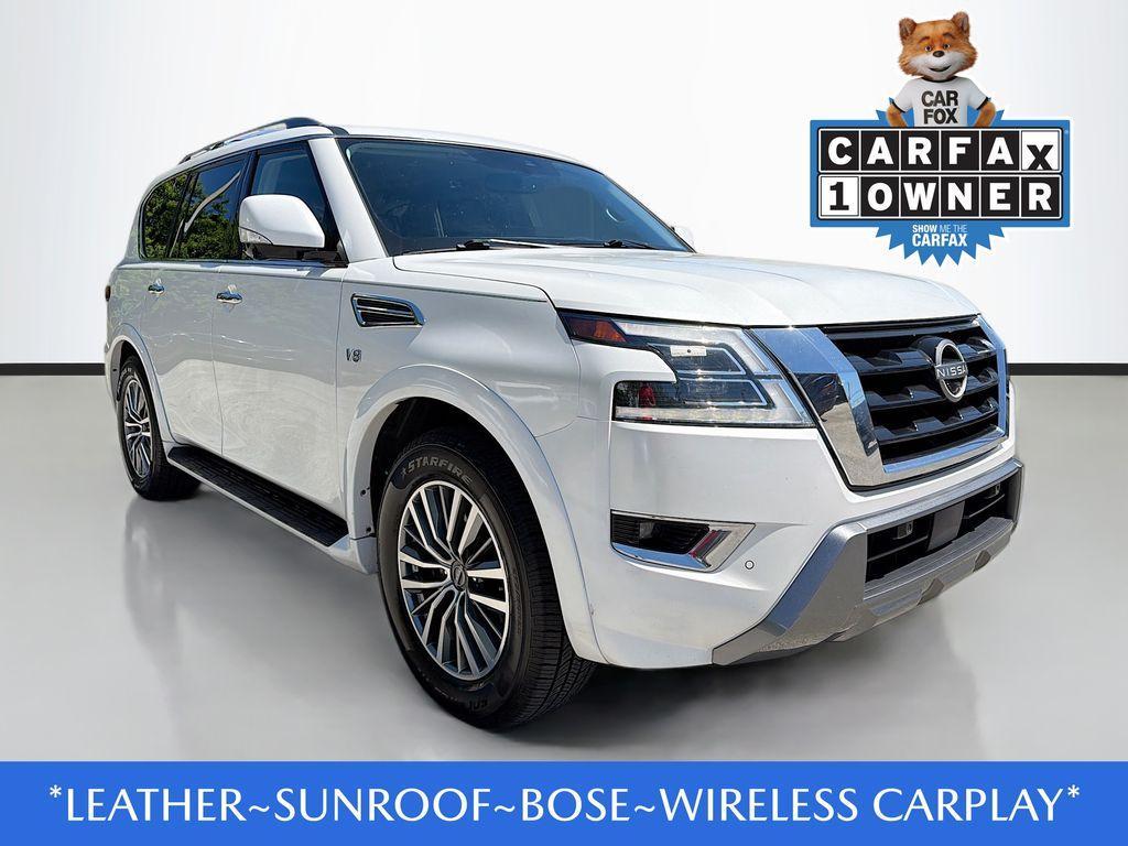 used 2021 Nissan Armada car, priced at $23,400