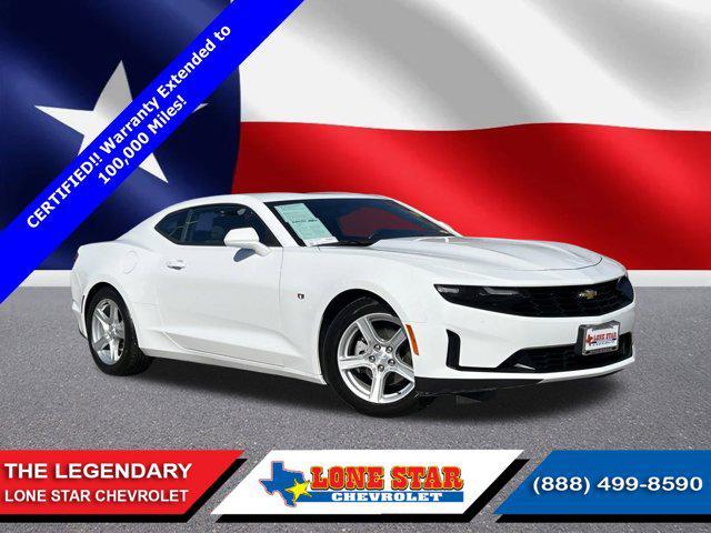 used 2021 Chevrolet Camaro car, priced at $24,596