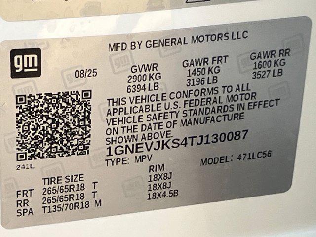 new 2026 Chevrolet Traverse car, priced at $52,011
