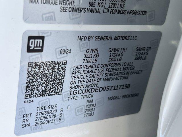 new 2025 Chevrolet Silverado 1500 car, priced at $52,343