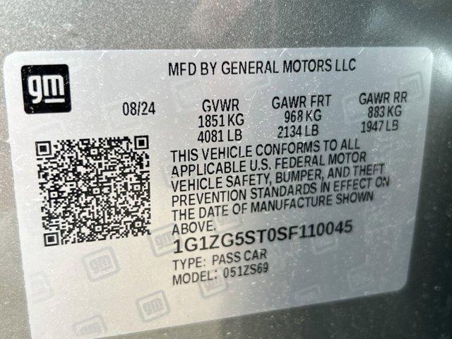 new 2025 Chevrolet Malibu car, priced at $28,245