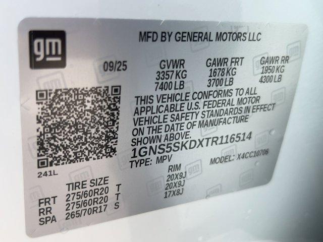 new 2026 Chevrolet Tahoe car, priced at $79,981