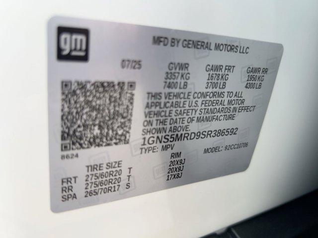 new 2025 Chevrolet Tahoe car, priced at $58,691