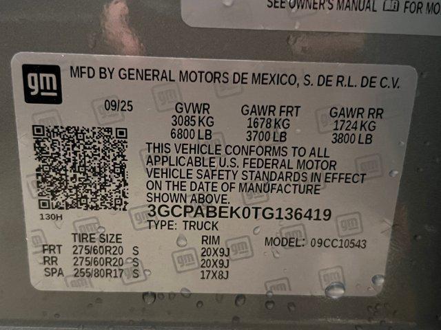 new 2026 Chevrolet Silverado 1500 car, priced at $39,531