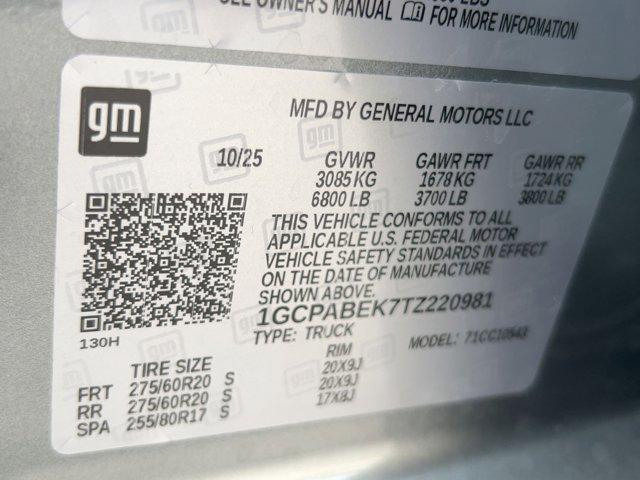 new 2026 Chevrolet Silverado 1500 car, priced at $40,531