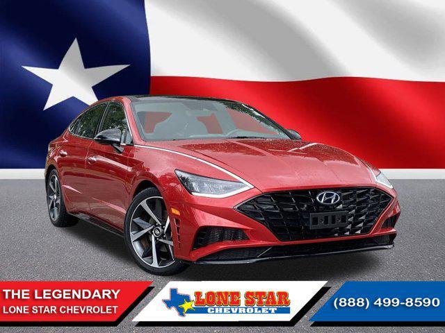 used 2021 Hyundai Sonata car, priced at $24,898