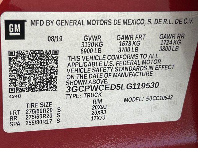 used 2020 Chevrolet Silverado 1500 car, priced at $34,958