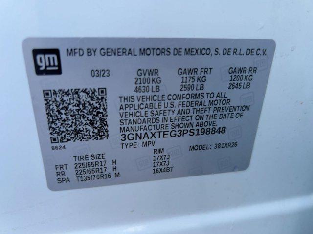 used 2023 Chevrolet Equinox car, priced at $22,687