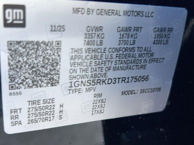 new 2026 Chevrolet Tahoe car, priced at $73,721