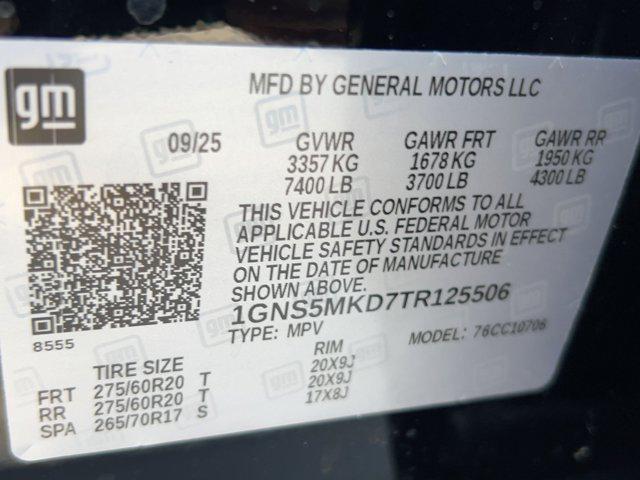 new 2026 Chevrolet Tahoe car, priced at $62,091