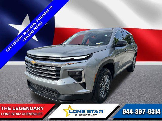 used 2025 Chevrolet Traverse car, priced at $40,487