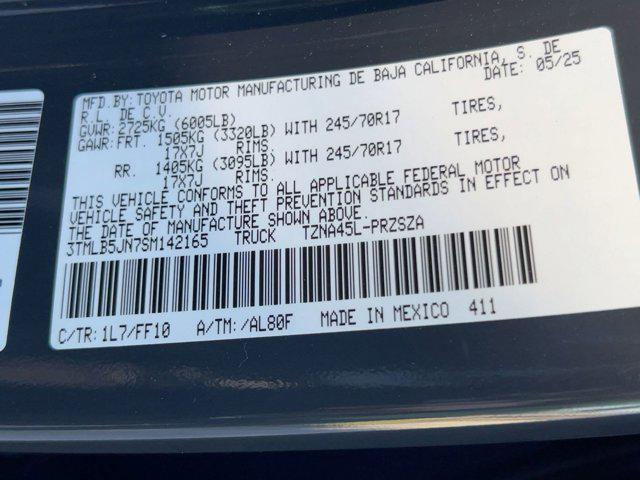 used 2025 Toyota Tacoma car, priced at $37,999