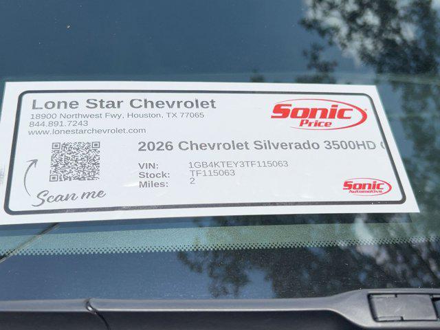 new 2026 Chevrolet Silverado 3500 car, priced at $71,469