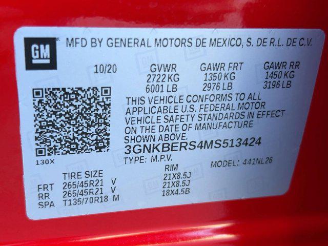 used 2021 Chevrolet Blazer car, priced at $18,788