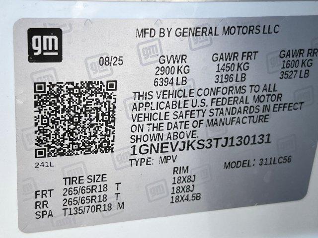 new 2026 Chevrolet Traverse car, priced at $52,011