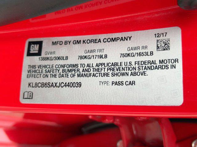 used 2018 Chevrolet Spark car, priced at $8,899