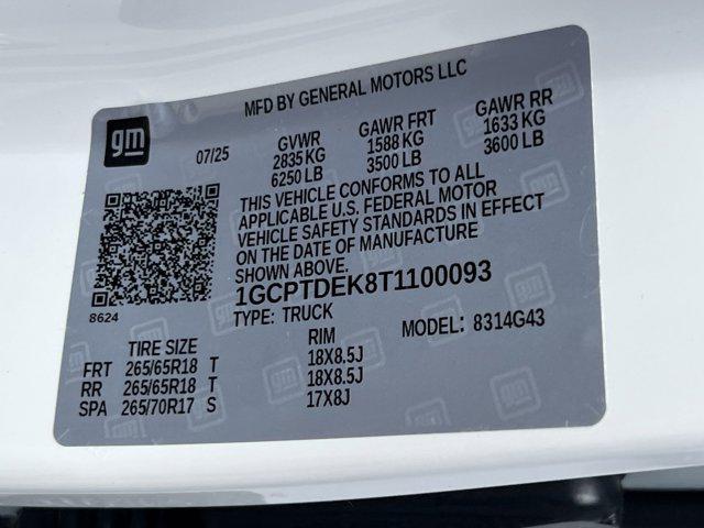 new 2026 Chevrolet Colorado car, priced at $48,910