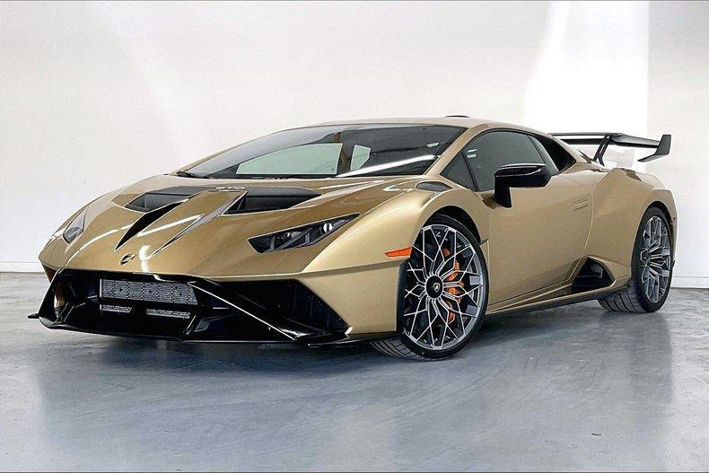 used 2022 Lamborghini Huracan STO car, priced at $384,991