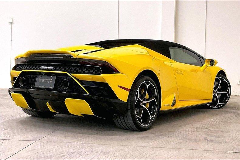 used 2021 Lamborghini Huracan EVO car, priced at $299,991