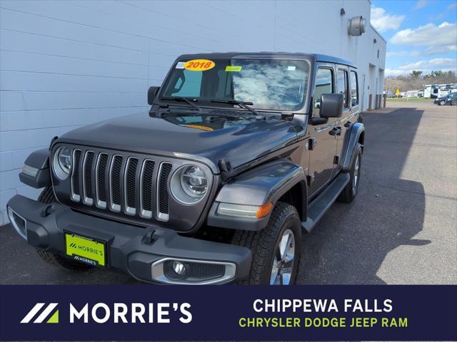 used 2018 Jeep Wrangler Unlimited car, priced at $27,542