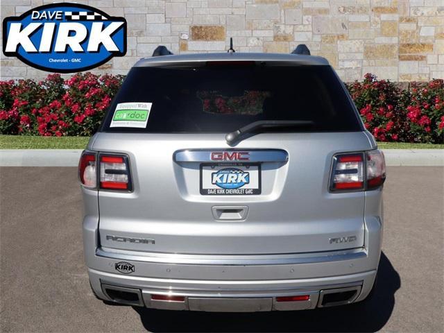 used 2015 GMC Acadia car, priced at $14,784