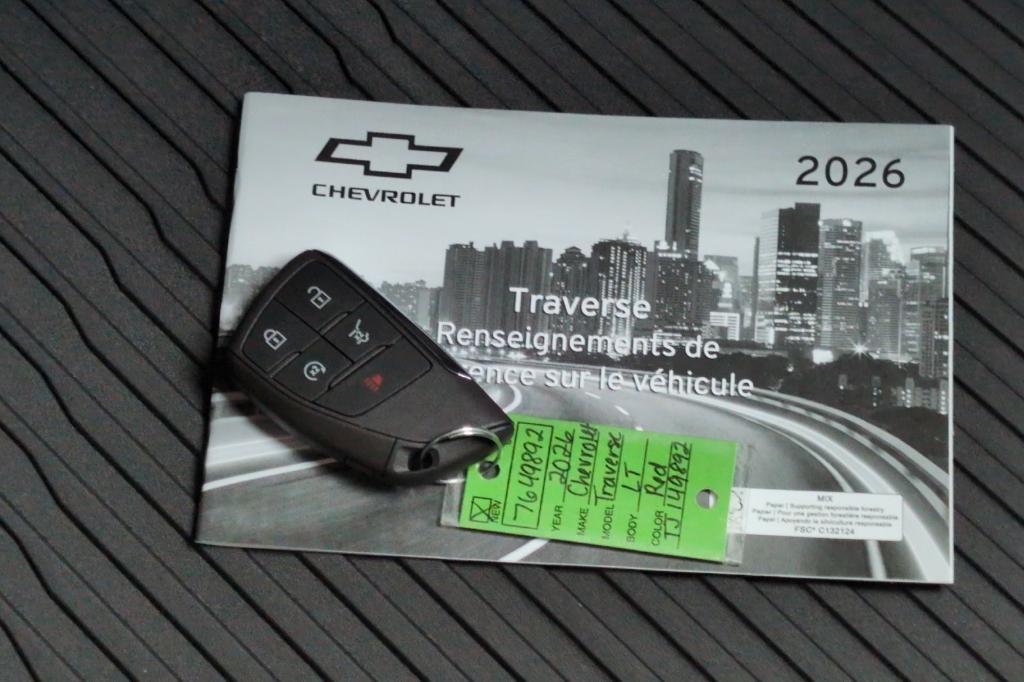 new 2026 Chevrolet Traverse car, priced at $44,910