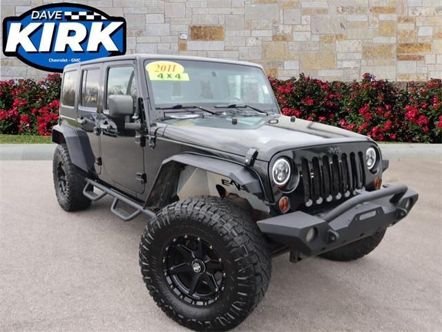 used 2011 Jeep Wrangler Unlimited car, priced at $12,933