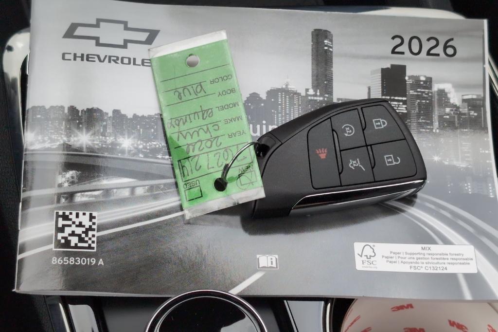 new 2026 Chevrolet Equinox car, priced at $38,670