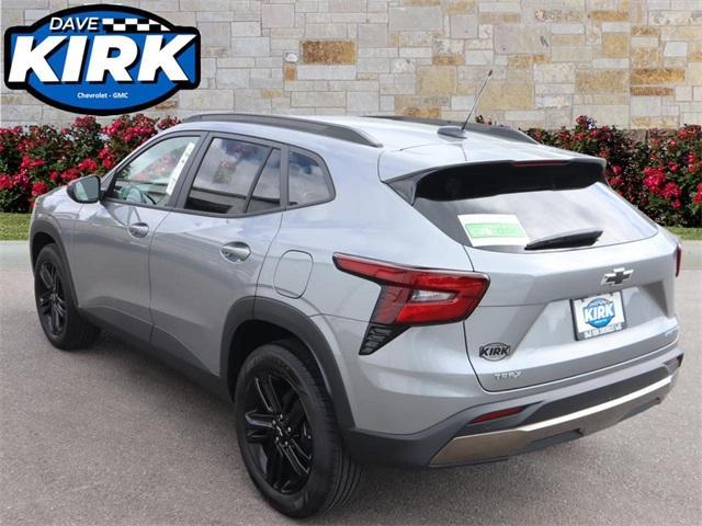 new 2025 Chevrolet Trax car, priced at $26,540