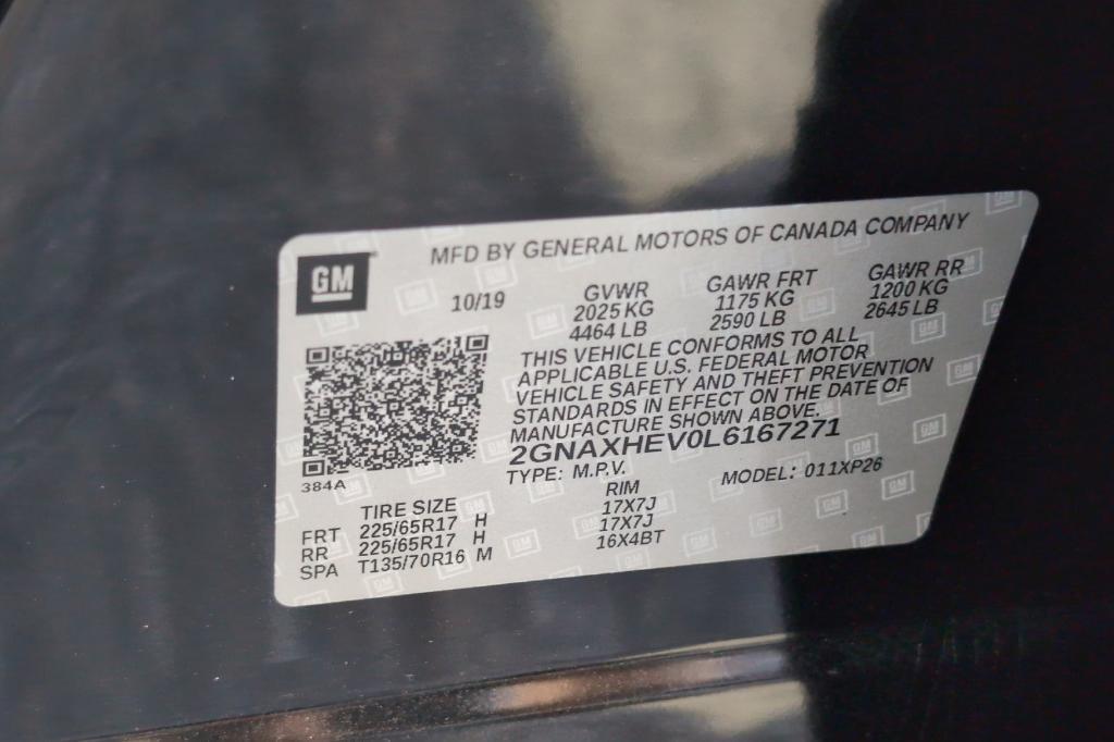 used 2020 Chevrolet Equinox car, priced at $13,987