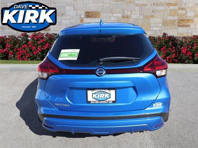 used 2021 Nissan Kicks car, priced at $14,050