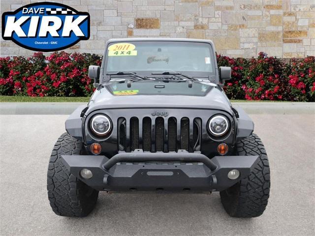 used 2011 Jeep Wrangler Unlimited car, priced at $15,290