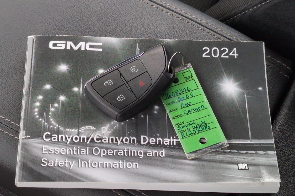 used 2024 GMC Canyon car, priced at $35,653