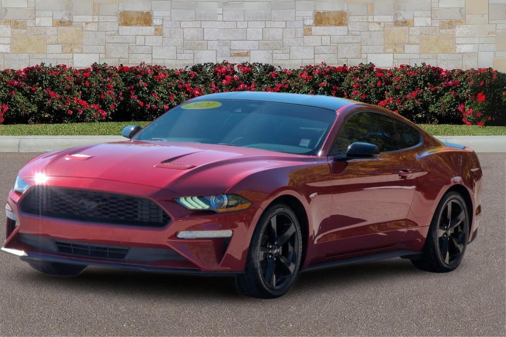 used 2021 Ford Mustang car, priced at $23,747