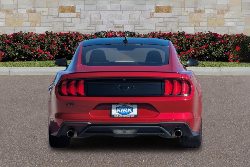 used 2021 Ford Mustang car, priced at $23,747