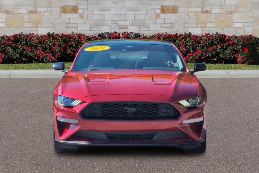 used 2021 Ford Mustang car, priced at $23,747