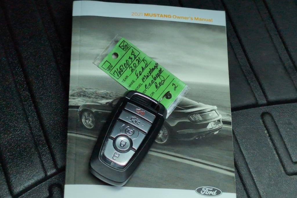 used 2021 Ford Mustang car, priced at $23,747