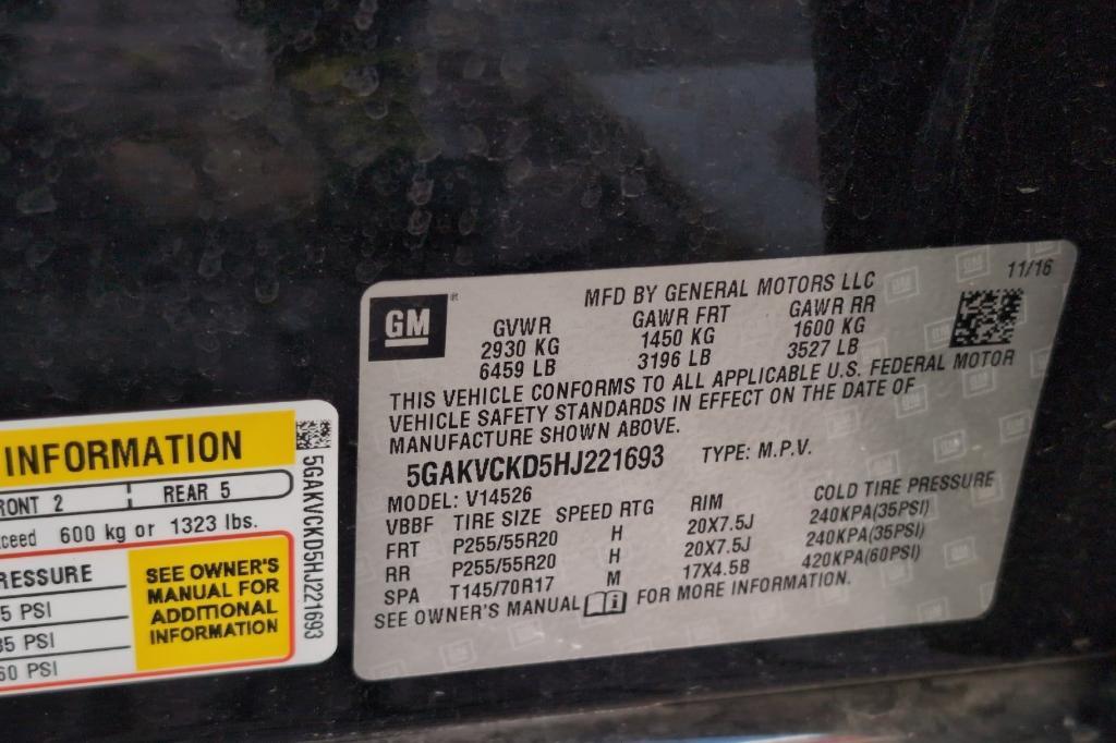 used 2017 Buick Enclave car, priced at $12,856