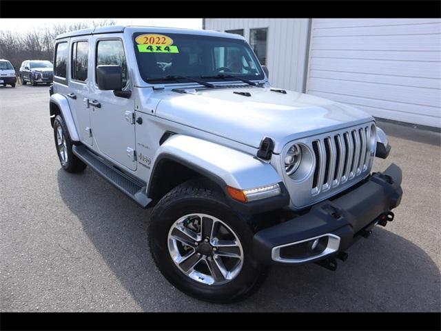 used 2022 Jeep Wrangler Unlimited car, priced at $38,991