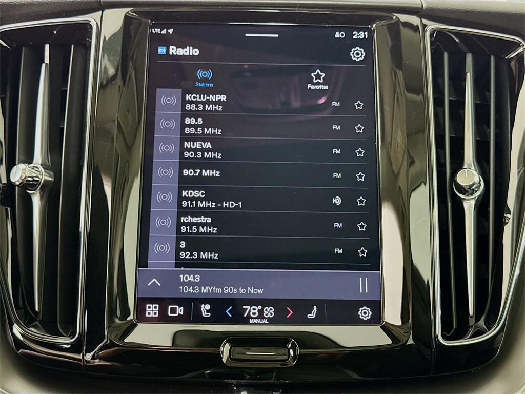 used 2025 Volvo XC60 car, priced at $47,998