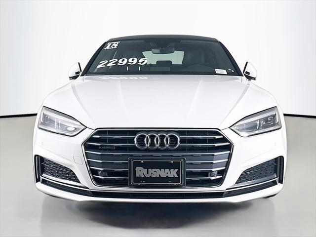used 2018 Audi A5 car, priced at $20,995