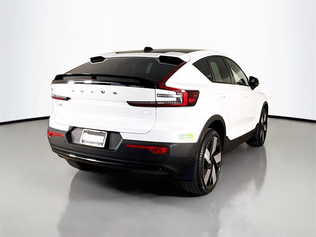 used 2023 Volvo C40 Recharge Pure Electric car, priced at $29,595