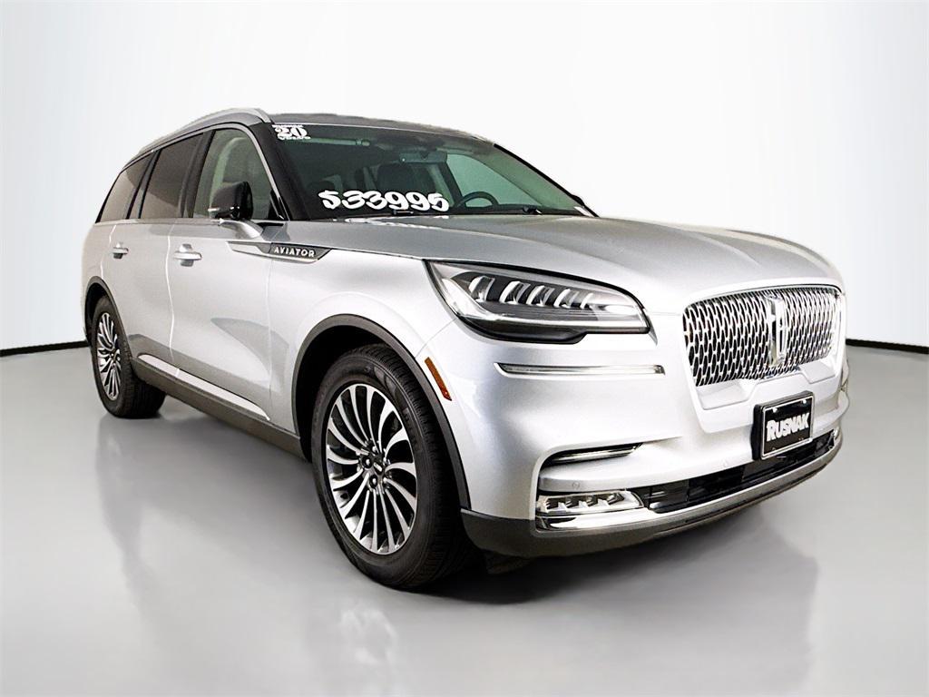 used 2020 Lincoln Aviator car, priced at $33,995