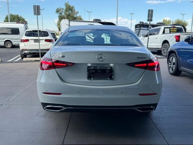 new 2025 Mercedes-Benz C-Class car, priced at $52,885